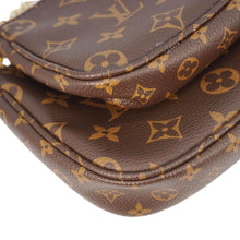 Load image into Gallery viewer, LOUIS VUITTON Multi Pochette Accessoires Monogram Canvas Crossbody Bag Brown
