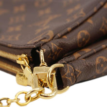 Load image into Gallery viewer, LOUIS VUITTON Multi Pochette Accessoires Monogram Canvas Crossbody Bag Brown
