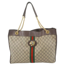 Load image into Gallery viewer, GUCCI Rajah GG Supreme Canvas Tote Shoulder Bag Beige 537219
