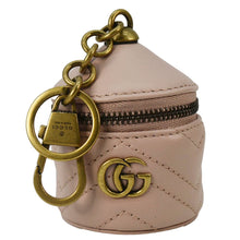 Load image into Gallery viewer, GUCCI GG Marmont Leather Key Chain Pink 725109
