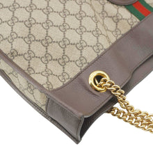 Load image into Gallery viewer, GUCCI Rajah GG Supreme Canvas Tote Shoulder Bag Beige 537219

