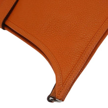 Load image into Gallery viewer, HERMES Evelyne III PM Taurillon Leather Crossbody Bag Orange Poppy
