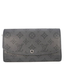 Load image into Gallery viewer, LOUIS VUITTON Iris Mahina Monogram Leather Wallet Black
