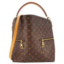 Load image into Gallery viewer, LOUIS VUITTON Melie Monogram Canvas Hobo Bag Brown
