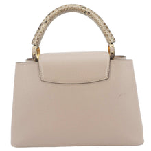 Load image into Gallery viewer, LOUIS VUITTON Capucines Leather Shoulder Bag Galet
