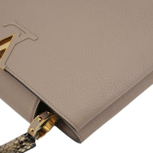 Load image into Gallery viewer, LOUIS VUITTON Capucines Leather Shoulder Bag Galet
