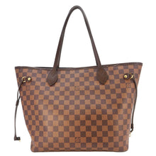 Load image into Gallery viewer, LOUIS VUITTON Neverfull MM Damier Ebene Tote Bag Brown
