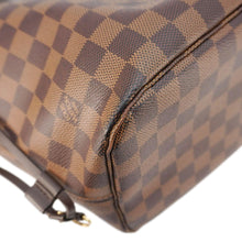 Load image into Gallery viewer, LOUIS VUITTON Neverfull MM Damier Ebene Tote Bag Brown
