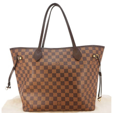 Load image into Gallery viewer, LOUIS VUITTON Neverfull MM Damier Ebene Tote Bag Brown
