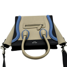 Load image into Gallery viewer, CELINE Nano Luggage Calfskin Leather Shoulder Bag Tricolor
