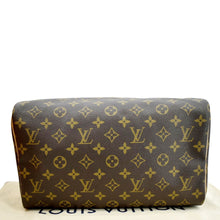 Load image into Gallery viewer, LOUIS VUITTON Speedy 30 Monogram Canvas Satchel Bag Brown
