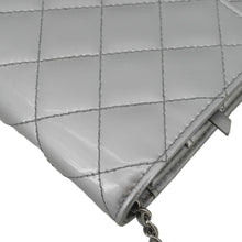 Load image into Gallery viewer, CHANEL Golden Class Quilted Leather Wallet on Chain Bag Silver
