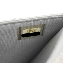 Load image into Gallery viewer, CHANEL Golden Class Quilted Leather Wallet on Chain Bag Silver
