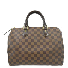 Load image into Gallery viewer, LOUIS VUITTON Speedy 30 Damier Ebene Satchel Bag Brown
