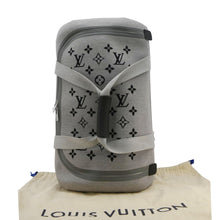 Load image into Gallery viewer, LOUIS VUITTON Horizon Soft 55 Jacquard knit Rolling Duffle Bag Grey
