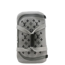 Load image into Gallery viewer, LOUIS VUITTON Horizon Soft 55 Jacquard knit Rolling Duffle Bag Grey
