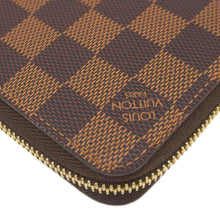 Load image into Gallery viewer, LOUIS VUITTON Zip Around Damier Ebene Wallet Brown
