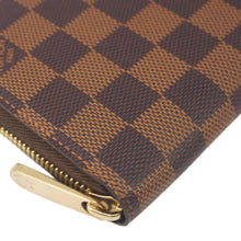 Load image into Gallery viewer, LOUIS VUITTON Zip Around Damier Ebene Wallet Brown
