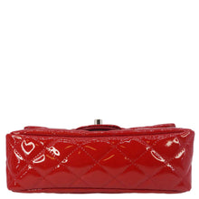 Load image into Gallery viewer, CHANEL Classic Rectangular Flap Mini Quilted Patent Leather Shoulder Bag Red
