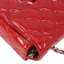 Load image into Gallery viewer, CHANEL Classic Rectangular Flap Mini Quilted Patent Leather Shoulder Bag Red
