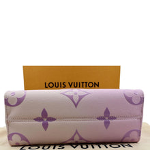 Load image into Gallery viewer, LOUIS VUITTON Onthego PM Monogram Coated Canvas Tote Sunrise Pastel
