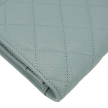 Load image into Gallery viewer, CHANEL Wallet On Chain Quilted Caviar Leather Crossbody Bag Light Blue
