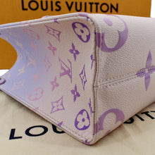 Load image into Gallery viewer, LOUIS VUITTON Onthego PM Monogram Coated Canvas Tote Sunrise Pastel
