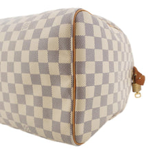 Load image into Gallery viewer, LOUIS VUITTON Speedy 30 Damier Azur Shoulder Bag White
