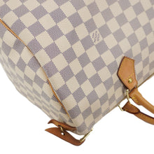 Load image into Gallery viewer, LOUIS VUITTON Speedy 30 Damier Azur Shoulder Bag White
