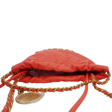 Load image into Gallery viewer, CHANEL 22 Small Quilted Leather Crossbody Bag Coral
