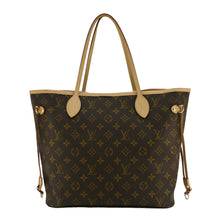Load image into Gallery viewer, LOUIS VUITTON Neverfull MM Monogram Canvas Tote Bag Brown

