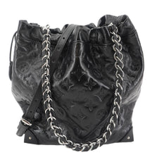 Load image into Gallery viewer, LOUIS VUITTON Noe Trunk PM Lambskin Leather Shoulder Bag Black
