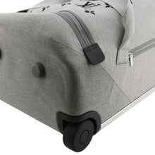 Load image into Gallery viewer, LOUIS VUITTON Horizon Soft 55 Jacquard knit Rolling Duffle Bag Grey
