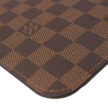 Load image into Gallery viewer, LOUIS VUITTON Wristlet Pochette Damier Ebene Pouch Brown
