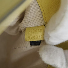 Load image into Gallery viewer, GUCCI Ophidia Jumbo GG Canvas Bucket Bag Yellow 550620
