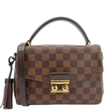 Load image into Gallery viewer, LOUIS VUITTON Croisette Damier Ebene Crossbody Bag Brown

