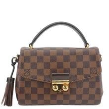 Load image into Gallery viewer, LOUIS VUITTON Croisette Damier Ebene Crossbody Bag Brown
