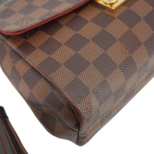 Load image into Gallery viewer, LOUIS VUITTON Croisette Damier Ebene Crossbody Bag Brown
