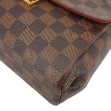 Load image into Gallery viewer, LOUIS VUITTON Croisette Damier Ebene Crossbody Bag Brown
