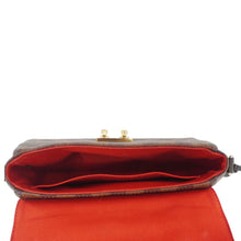 Load image into Gallery viewer, LOUIS VUITTON Croisette Damier Ebene Crossbody Bag Brown
