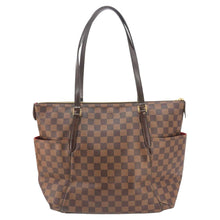 Load image into Gallery viewer, LOUIS VUITTON Totally Damier Ebene Shoulder Bag Brown
