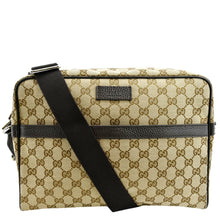 Load image into Gallery viewer, GUCCI GG Monogram Canvas Messenger Bag Dark Beige 449173
