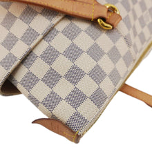 Load image into Gallery viewer, LOUIS VUITTON Totally MM Damier Azur Shoulder Bag White
