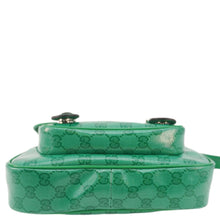 Load image into Gallery viewer, GUCCI Kids GG Supreme Canvas Shoulder Bag Green 664145
