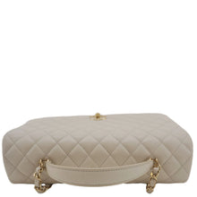 Load image into Gallery viewer, CHANEL Citizen Chic Flap Medium Quilted Leather Crossbody Bag White
