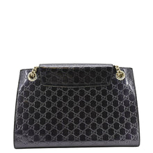 Load image into Gallery viewer, GUCCI Emily Large Guccissima Patent Leather Shoulder Bag Dark Violet 295403
