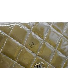 Load image into Gallery viewer, CHANEL Patent Leather Wallet on Chain Crossbody Bag Beige
