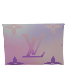 Load image into Gallery viewer, LOUIS VUITTON Kirigami Large Monogram Giant Spring In The City Pochette Sunrise Pastel
