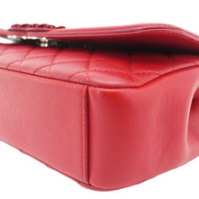 Load image into Gallery viewer, CHANEL CC Filigree Medium Flap Caviar Leather Crossbody Bag Red
