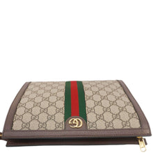 Load image into Gallery viewer, GUCCI Ophidia GG Supreme Canvas Zip Pouch Beige 625549
